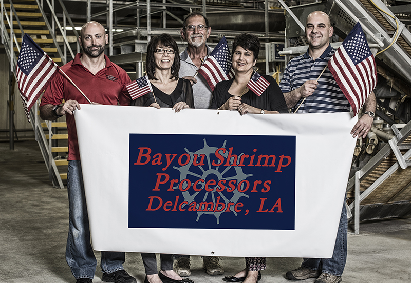 The team at Bayou Shrimp Processors, Inc.