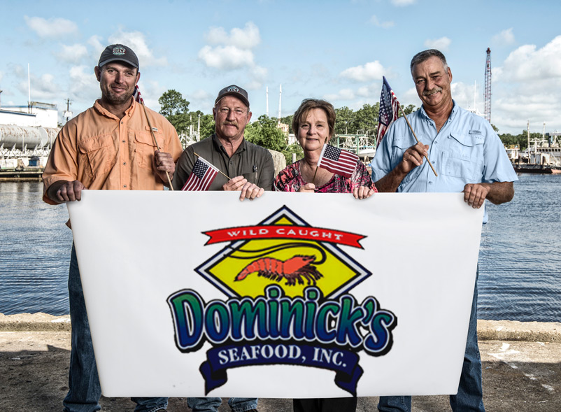 The Dominick's Seafood Inc. team.