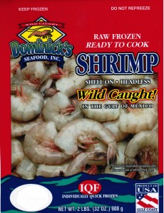 dominicks shrimp packaging
