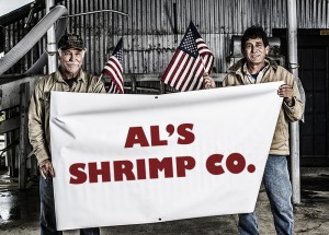 The Al's Shrimp Company team.