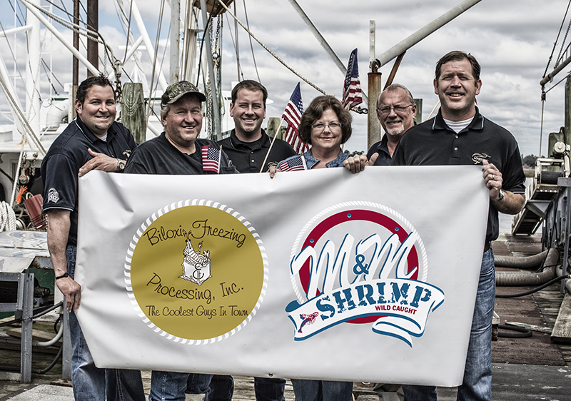 A photo of the Biloxi Shrimp Co. team.