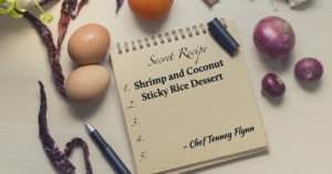 Shrimp and Coconut Sticky Rice - Tenney Flynn
