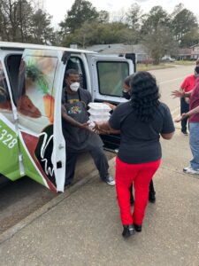 Nick Wallace prepares and delivers meals for families in need